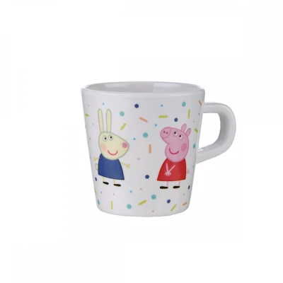PETIT JOUR PARIS Kubek z uchem 180 ml Świnka Peppa | Pan Piksel