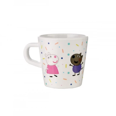 PETIT JOUR PARIS Kubek z uchem 180 ml Świnka Peppa | Pan Piksel