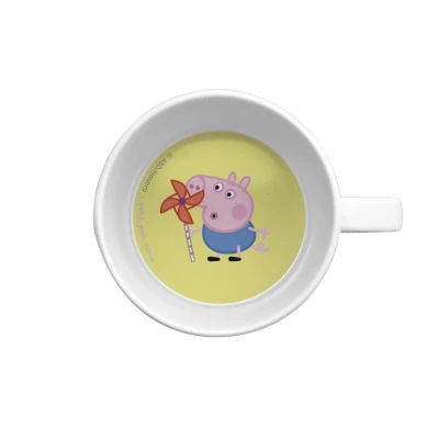 PETIT JOUR PARIS Kubek z uchem 180 ml Świnka Peppa | Pan Piksel