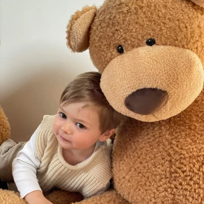 EGMONT TOYS Przytulanka maskotka miś Anatol EXTRA duży | Pan Piksel