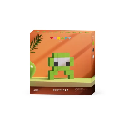 PIXIO VoxArt Green Monsters | Pan Piksel