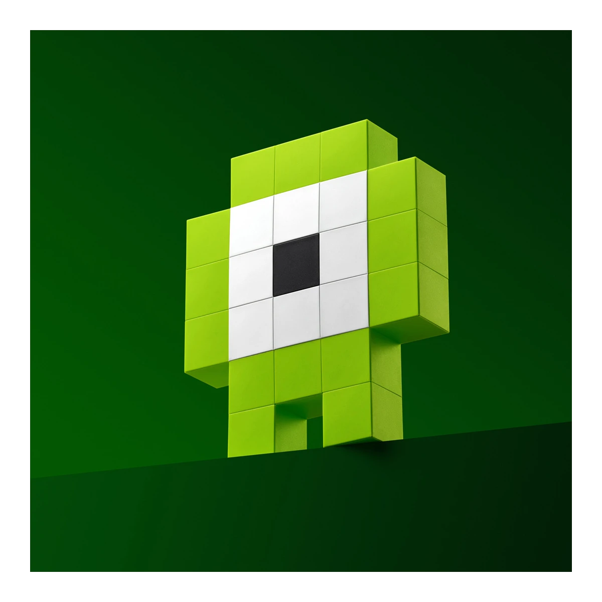 PIXIO VoxArt Green Monsters | Pan Piksel