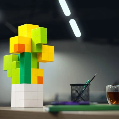 PIXIO VoxArt Orange Edition | Wild Heads 292 | Pan Piksel