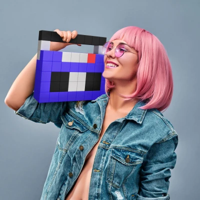 PIXIO VoxArt Gamers | Cubeheads 413 | Pan Piksel