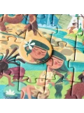 LONDJI Puzzle kieszonkowe z grą obserwacyjną Mamut | Pan Piksel