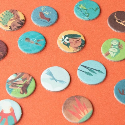 LONDJI Puzzle kieszonkowe z grą obserwacyjną Mamut | Pan Piksel