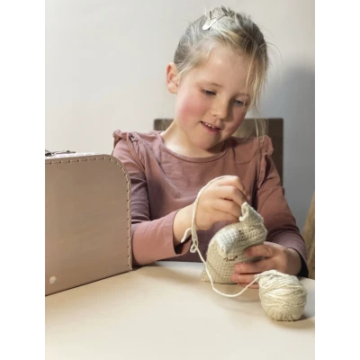 EGMONT TOYS Walizka z zestawem do szydełkowania | Pan Piksel