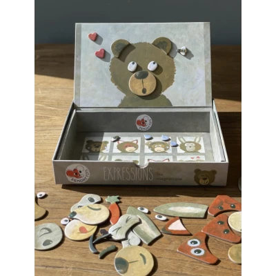 Gra magnetyczna Emocje ekspresje Egmont Toys | Pan Piksel
