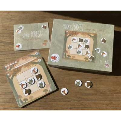 Gra magnetyczna Las sudoku Egmont Toys | Pan Piksel