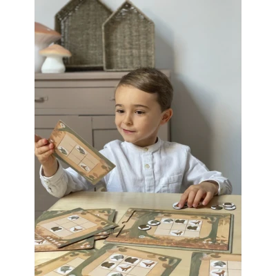 Gra magnetyczna Las sudoku Egmont Toys | Pan Piksel