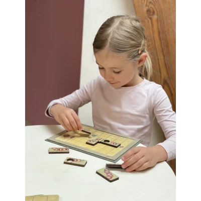 EGMONT TOYS Gra magnetyczna Dżdżownica | Pan Piksel