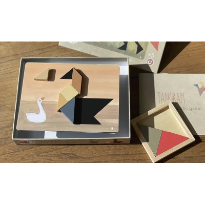 Gra magnetyczna Tangram Egmont Toys | Pan Piksel