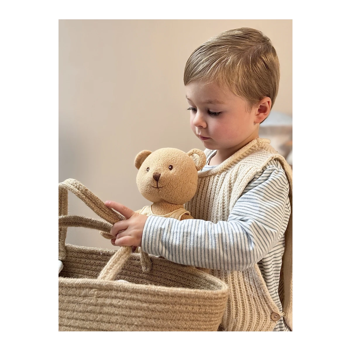 EGMONT TOYS Koszyczek shoper z włókna konopnego | Pan Piksel
