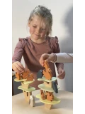 EGMONT TOYS Drewniana gra zręcznościowa balansujące wiewiórki | Pan Piksel