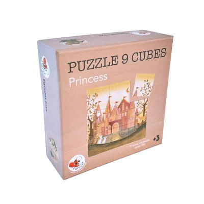 EGMONT TOYS Puzzle układanka sześciany Księżniczki | Pan Piksel