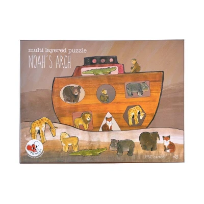 EGMONT TOYS Puzzle wielowarstwowe Arka Noego | Pan Piksel