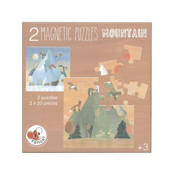 EGMONT TOYS Puzzle magnetyczne Góry | Pan Piksel