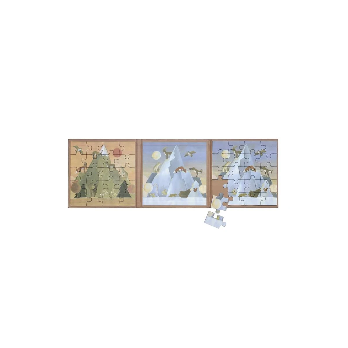 EGMONT TOYS Puzzle magnetyczne Góry | Pan Piksel
