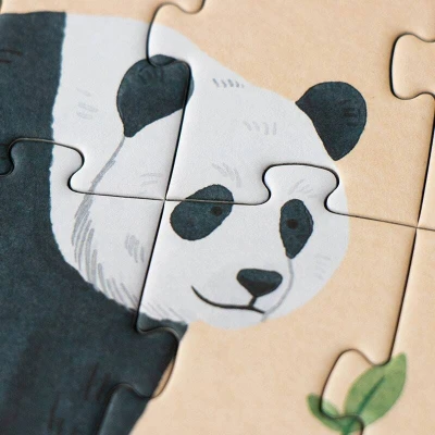 LONDJI Puzzle Life zagrożone gatunki zwierząt | Pan Piksel