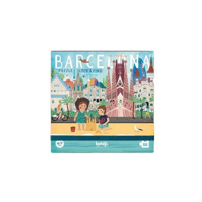 LONDJI Puzzle Gaudi Sorra z grą obserwacyjną 50 el | Pan Piksel
