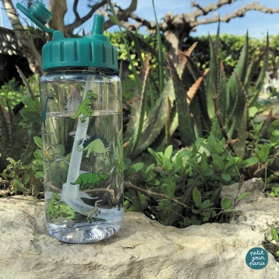 MAISON PETIT JOUR Butelka bidon ecozen 035 l Dinozaury | Pan Piksel