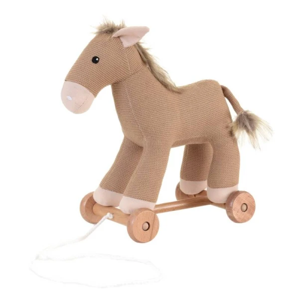 EGMONT TOYS Bawełniany konik Henry do ciągnięcia | Pan Piksel