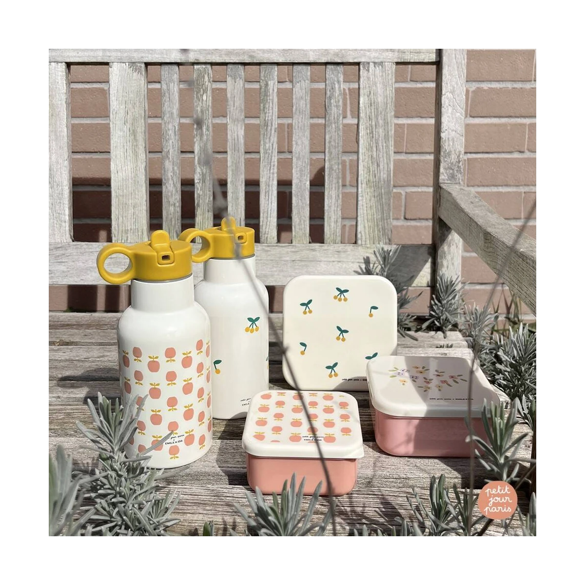 MAISON PETIT JOUR Lunch Box 3 szt/kpl Émile & Ida | Pan Piksel