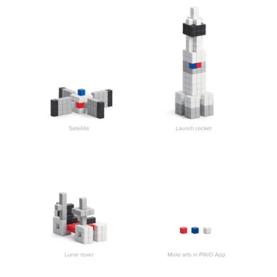 PIXIO Klocki NASA deep space mission | Pan Piksel