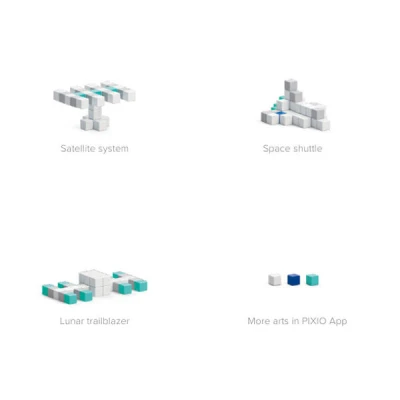 PIXIO Klocki NASA space colony outpost | Pan Piksel