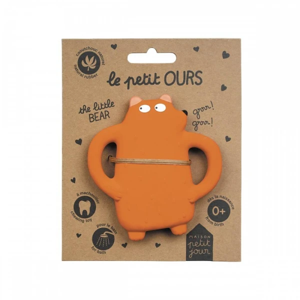 MAISON PETIT JOUR Gryzak dla dzieci Miś | Pan Piksel