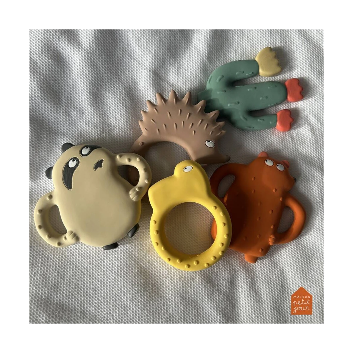 MAISON PETIT JOUR Gryzak dla dzieci Miś | Pan Piksel
