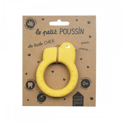 MAISON PETIT JOUR Gryzak dla dzieci Kurczak | Pan Piksel