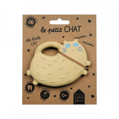 MAISON PETIT JOUR Gryzak dla dzieci Kotek | Pan Piksel