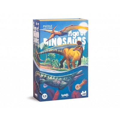 LONDJI Puzzle + gra obserwacyjna Age of dinosaurs | Pan Piksel