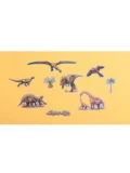 LONDJI Naklejki wielorazowe Dinozaury | Pan Piksel