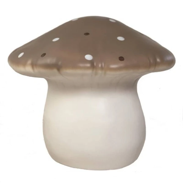 EGMONT TOYS Lampka nocna LED Grzybek Duży Czekolada | Pan Piksel