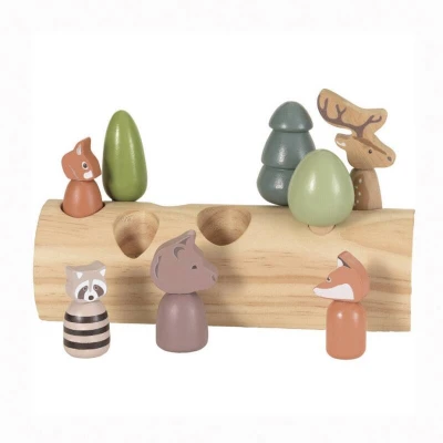 EGMONT TOYS Drewniany sorter zwierzątka leśne | Pan Piksel