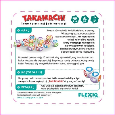 FLEXIQ Takamachi gra w kości | Pan Piksel