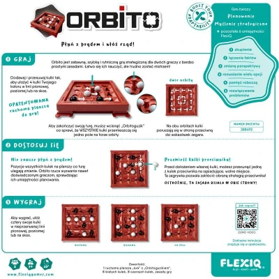 FLEXIQ Orbito gra strategiczna | Pan Piksel