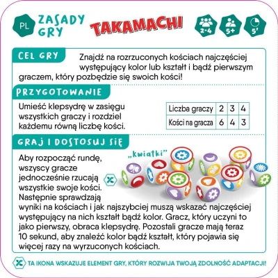 FLEXIQ Takamachi gra w kości | Pan Piksel