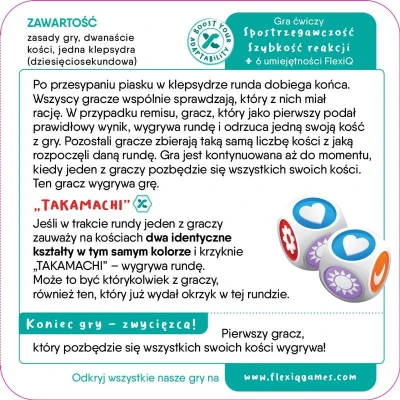 FLEXIQ Takamachi gra w kości | Pan Piksel