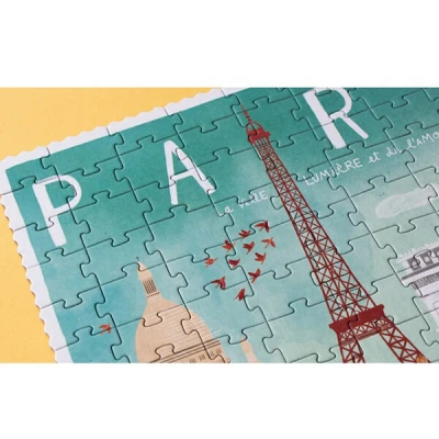 Puzzle panorama Paryża Londji | Pan Piksel
