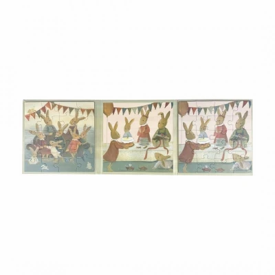 EGMONT TOYS Puzzle magnetyczne Rodzina Królików | Pan Piksel