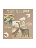 EGMONT TOYS Puzzle magnetyczne Dinozaury | Pan Piksel