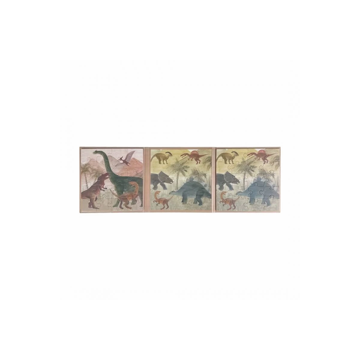 EGMONT TOYS Puzzle magnetyczne Dinozaury | Pan Piksel