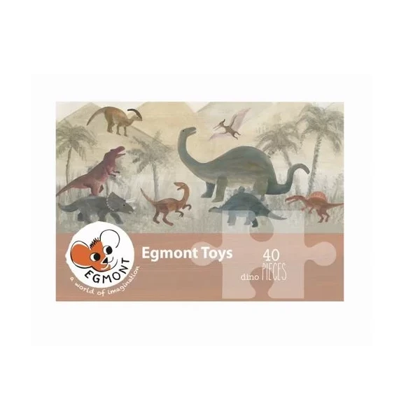 EGMONT TOYS Puzzle 40 el. Dinozaury | Pan Piksel