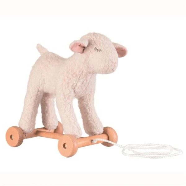 EGMONT TOYS Wełniana owieczka Mary do ciągnięcia | Pan Piksel