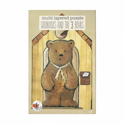 EGMONT TOYS Układanka Złotowłosa i Niedźwiedzie | Pan Piksel