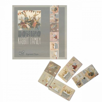 EGMONT TOYS Domino Rodzina Króliczków | Pan Piksel
