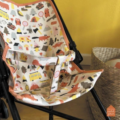 MAISON PETIT JOUR Wózek dla lalek i misiów Przygoda! | Pan Piksel